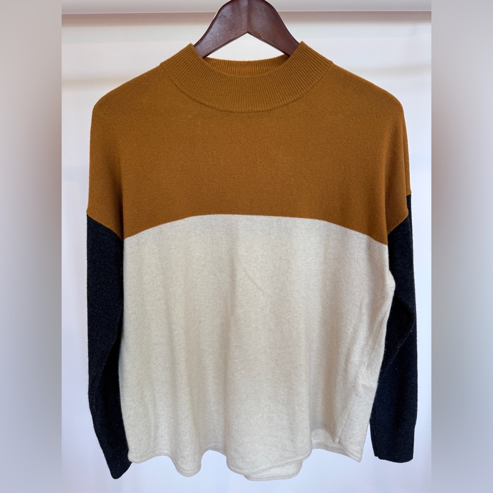 Madewell Mustard Ribbed Sweater